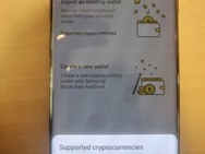 Samsung Blockchain KeyStore