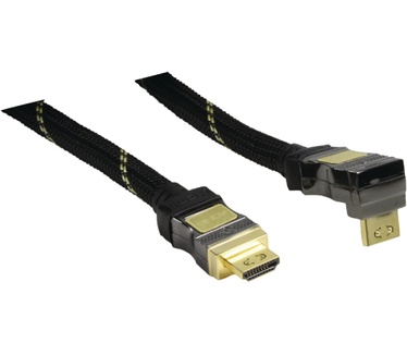 König HDMI 1.4 kabel 10m 90 graden