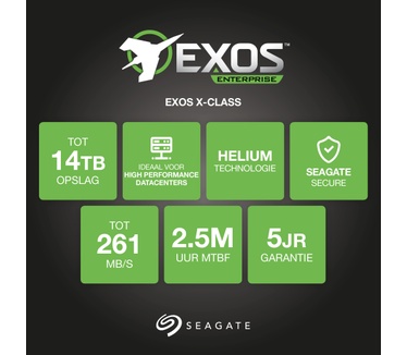 Seagate Exos X10 SAS 12Gb/s, 512e, 8TB