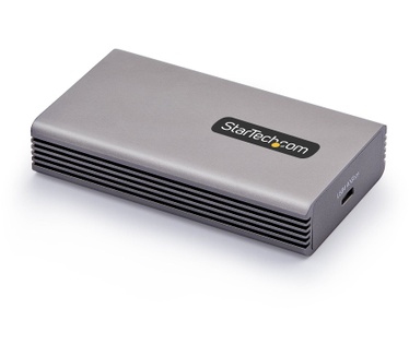 Startech.com USB4 naar Ethernet Adapter, 10GbE, Multi-Gigabit, Thunderbolt Compatibel, 10GBASE-T/5G/2.5G NIC, 10G LAN Adapter, 0,5m USB4 Kabel, Win/Mac, TAA