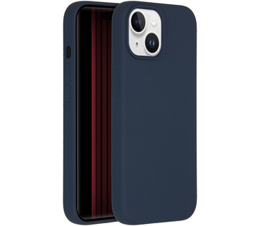 Accezz Liquid Silicone Backcover met MagSafe iPhone 15 - Donkerblauw