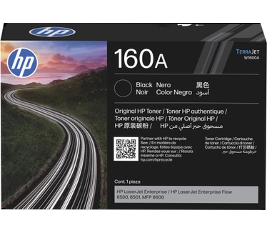 HP 160A originele zwarte LJ tonercartridge