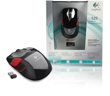 Logitech Wireless Mouse M525 Zwart