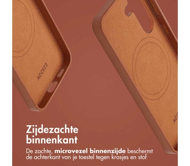 Accezz MagSafe Leather Backcover