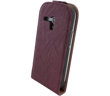 Mobiparts Mobiparts Vintage Flip Case Samsung Galaxy S3 Mini Rubin