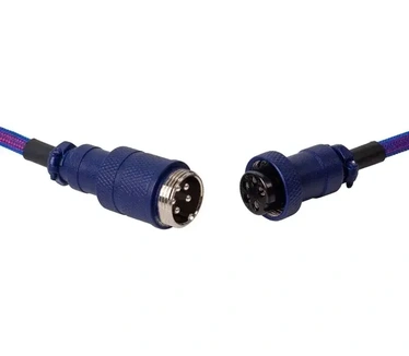 Keychron Premium Coiled Aviator Cable, Angled kabel