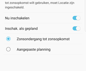 Overige screenshots software Galaxy S8
