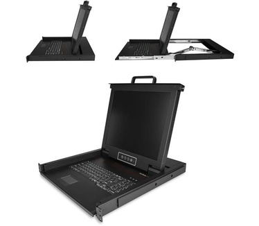 Startech.com Single-Port Rackmount KVM Console with 17” Display