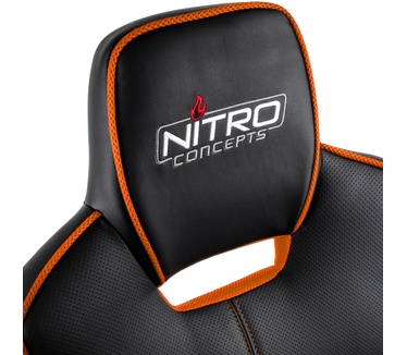 Nitro Concepts E200 Race Gaming Chair Zwart/Oranje