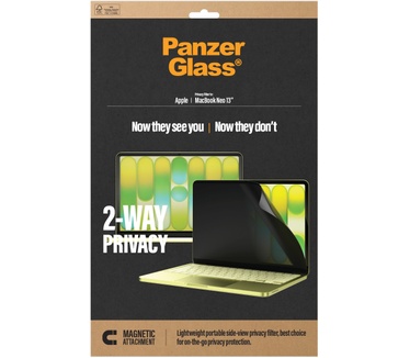 PanzerGlass PanzerGlass® Magnetic 2-Way Privacy Film Screen Protector Apple MacBook Neo 13'' M2 | M3 | M4 | M5