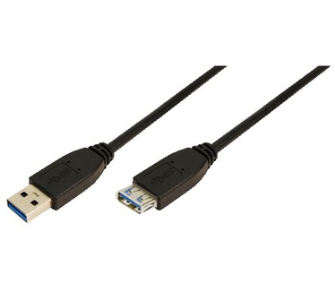 LogiLink 1m USB A - USB A 3.0 F/M