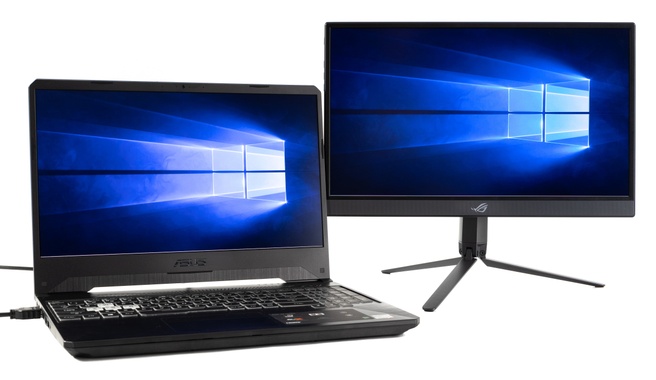 XG17 naast laptop