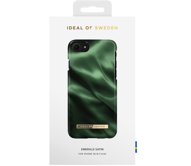 iDeal of Sweden Emerald Satin (iPhone 6/6s/7/8/SE (2020)) Groen