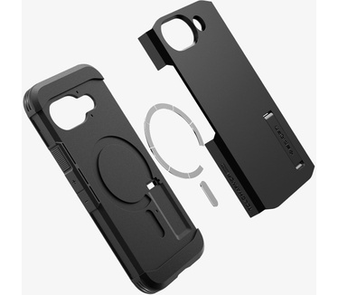 Spigen Google Pixel 9a Tough Armor Magfit Back Cover Zwart