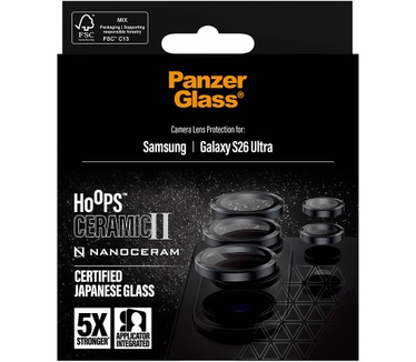PanzerGlass PanzerGlass® Hoops® Ceramic II Camera Lens Protector Samsung Galaxy S26 Ultra