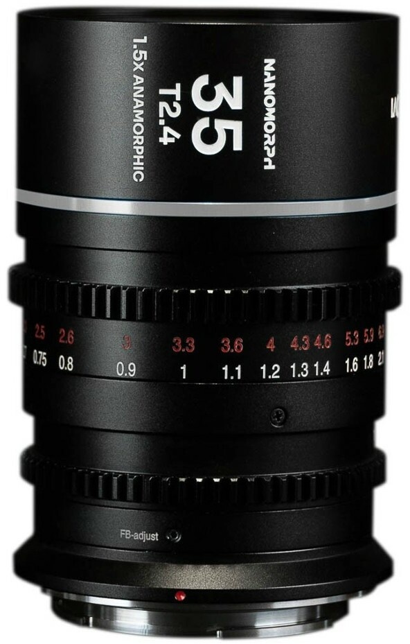 Laowa Nanomorph 35mm T2.4 1.5x S35 Anamorphic (Nikon Z) Kenmerken