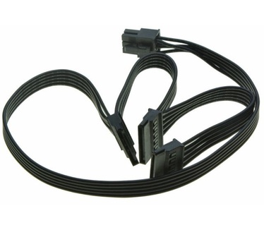6-Pin To Triple SATA Cable