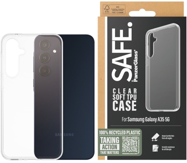 PanzerGlass SAFE. by Case Samsung New A34 5G clear (Samsung - Galaxy A35 5G) Transparant