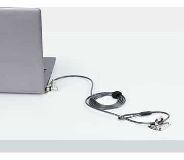 Startech.com 25-Pack Universeel Laptop Kabelslot, 2m Security Kabel met Master Key, Computerbeveiliging, Compatibel met Noble Wedge&reg;/Nano/K-Slot, Anti-Diefstal Snijbestendige Kabel