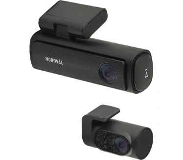Nordväl DC202-2CH 4K Dashcam + WiFi + GPS + Parkeermodus + 256GB