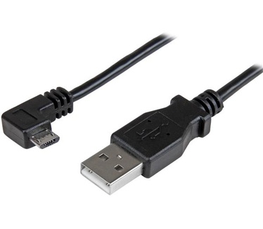 Startech.com Micro-USB Charge-and-Sync Cable M/M - Right-Angle Micro-USB - 24 AWG - 2 m (6 ft.)