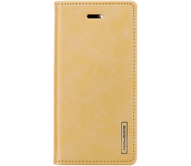 Mercury Blue Moon Wallet Case voor Apple iPhone 7 (4.7'') - Goud Goud