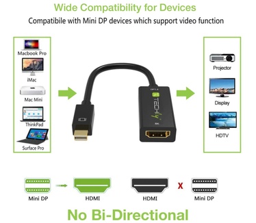 Techly IADAP MDP-HDMIF8K