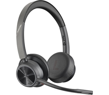 HP Poly Voyager 4320 Microsoft Teams Certified Headset + BT700 dongle + oplaadstatief