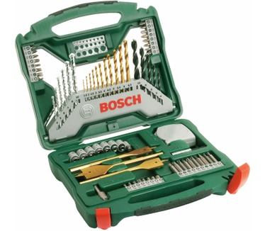 Bosch 70-delige X-Line titanium boren- en schroefbitset