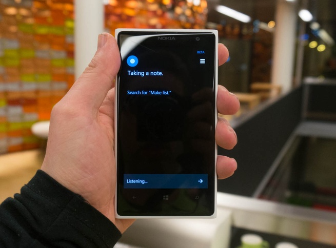 Cortana op Windows Phone 8.1