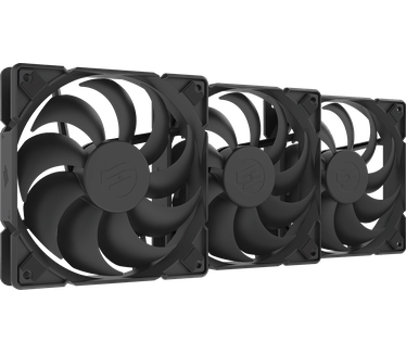 SilentiumPC Case acc Fan 12cm Sigma HP120 PWM 3Pk., 120mm