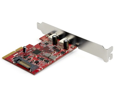 Startech.com 2-poorts PCIe USB 3.1 kaart 2x USB-C USB 3.1 Gen 2 tot 10 Gbps