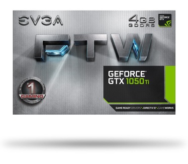 EVGA GeForce GTX 1050 Ti 4GB FTW GAMING ACX 3.0