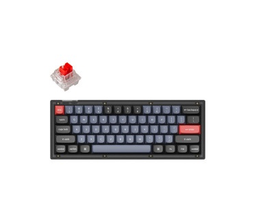 Keychron V4-A1 60% HS Fbk(A) RGB Red US
