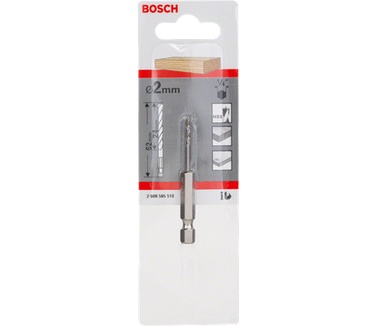 Bosch HSS boren met centreerpunt