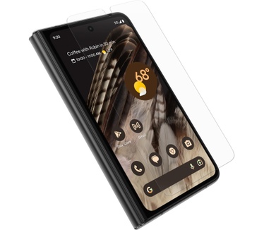 Otterbox OtterBox Alpha Flex-screenprotector voor Google Pixel Fold, ultrasterke bescherming tegen scheuren en schilfers, breukvast, antimicrobiële bescherming