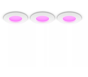 Philips 3-pack Philips Hue inbouwspot dun van 90 mm