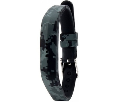 qMust Vervangende Armband voor Fitbit Flex 2 - leger