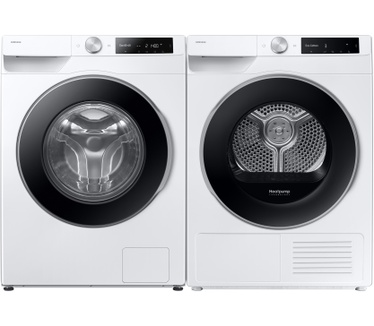 Samsung 9KG AI Dry Droger 6000-serie - Wit en zwart
