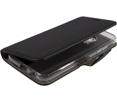 Mobiparts Saffiano Wallet Case Samsung Galaxy J6 (2018) Black