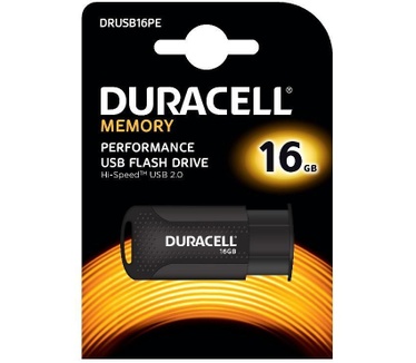 Duracell DRUSB16PE 16GB Zwart