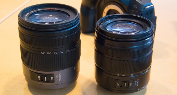 Panasonic Lumix 14-140mm lens nieuwe kleinere variant 610px