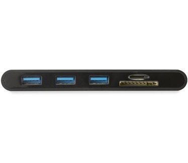 Startech.com USB-C adapter met HDMI en VGA 3x USB 3.0 SD/Micro SD 85W PD 3.0