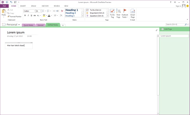 OneNote