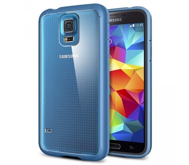 Spigen Case Ultra Hybrid Samsung Galaxy S5 (electric blue) SGP10744