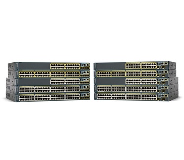 Cisco Cisco Catalyst 2960S Stack 48x1000Base-T (370 Watt PoE) 4 xSFP LAN Base International