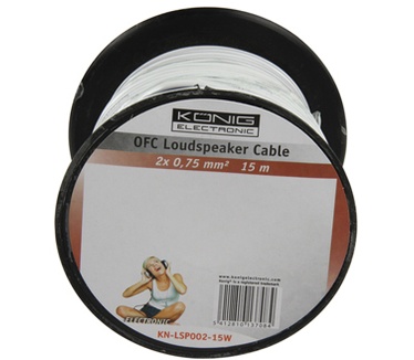 Konig 2x 0.75mm², 15m