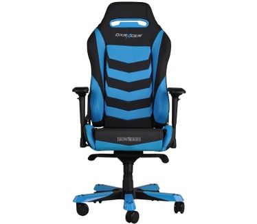 DXRacer IRON I166 Zwart/Blauw