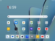 OnePlus Pad taakbalk en splitscreen