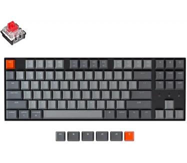Keychron K8-E1 TKL US BT Hot Swap RGB Led RED